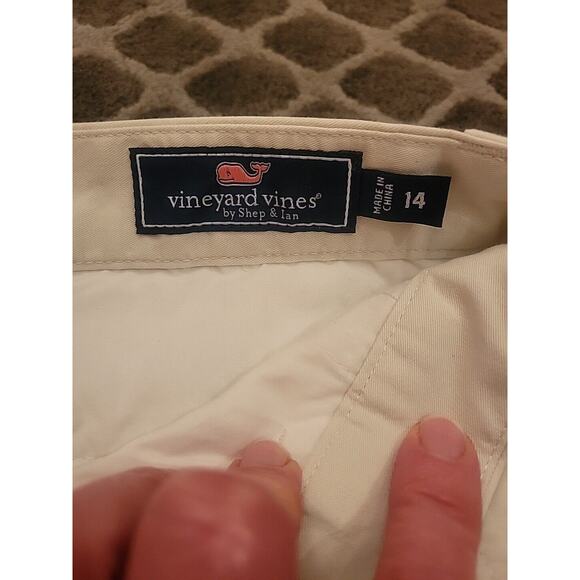 VINEYARD VINES By Shep & Ian *SIZE 14* BOY'S SHORTS W/ LACROSSE STICKS - Picture 6 of 8